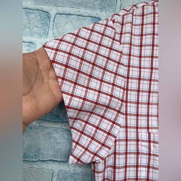 STATESIDE BUTTON DOWN PLAID DRESS  size medium - Picture 8 of 11